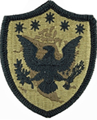 US Northern Command OCP Scorpion Shoulder Patch With Velcro 